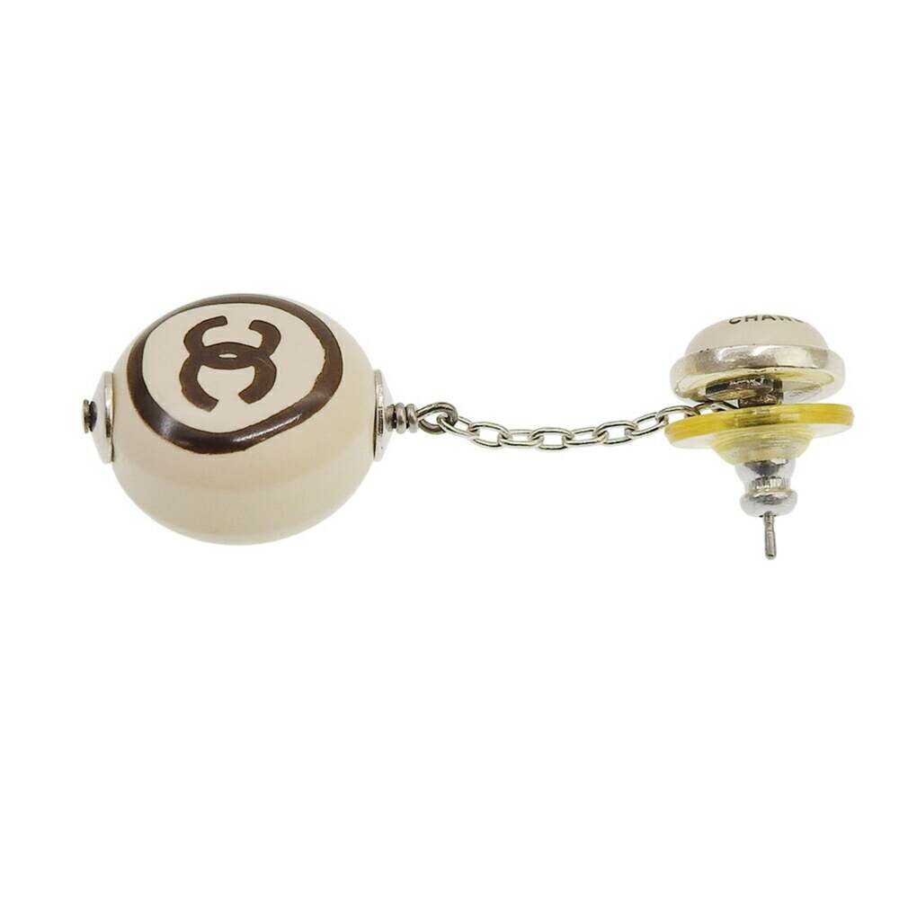 Chanel Cc Logo Earrings Metal #256893C67B - Picture 3 of 8